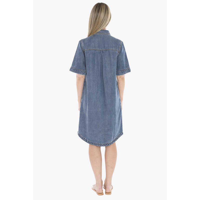 Jump Soft Denim S/S Dress image number 1